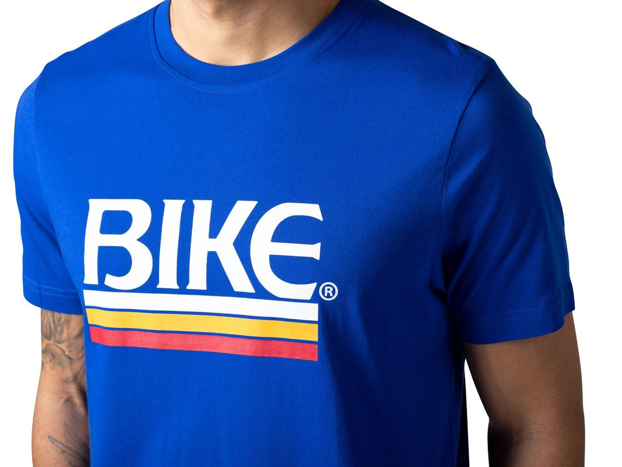 BIKE Logo T Shirt Royal Blue