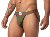 BIKE Mesh Jockstrap Olive