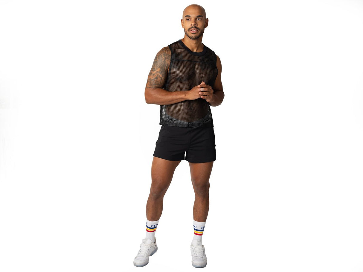 BIKE Sleeveless Practice Jersey Black - FETCH