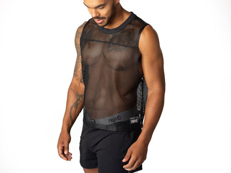 BIKE Sleeveless Practice Jersey Black - FETCH