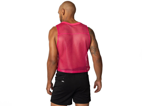 BIKE Sleeveless Practice Jersey Hot Pink - FETCH