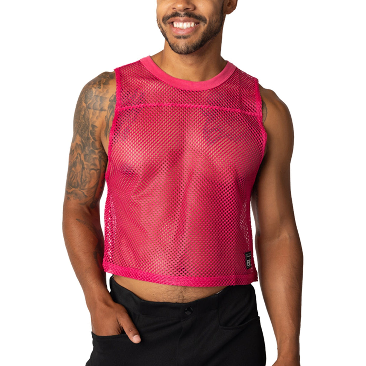 BIKE Sleeveless Practice Jersey Hot Pink