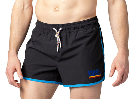 BIKE Track Short 4 Way Stretch Black