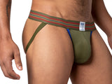 BIKE Mesh Jockstrap Olive