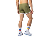 BIKE Track Short 4 Way Stretch Olive