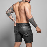 ROK Biker + Eco Long Zipper Short Black