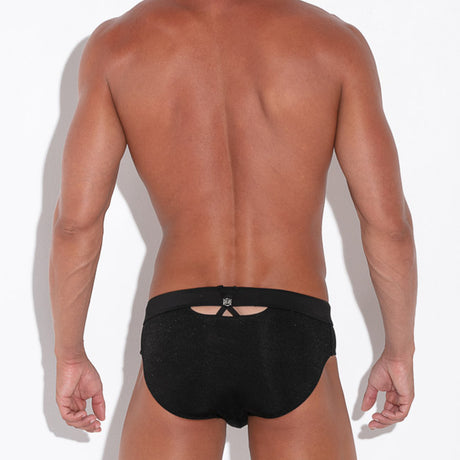 Code 22 Comillas Swim Brief Black