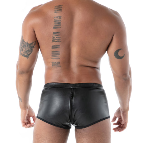 TOF Paris Kinky Full Zip Boxer Black