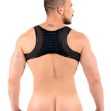 ROK Biker Cockstrap Body Harness Black