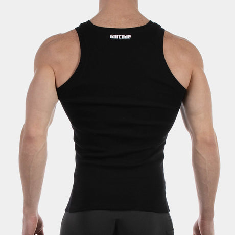 Barcode Berlin Tank Top Ribi Black