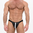 Spartas Troy Neo Jockstrap Black White