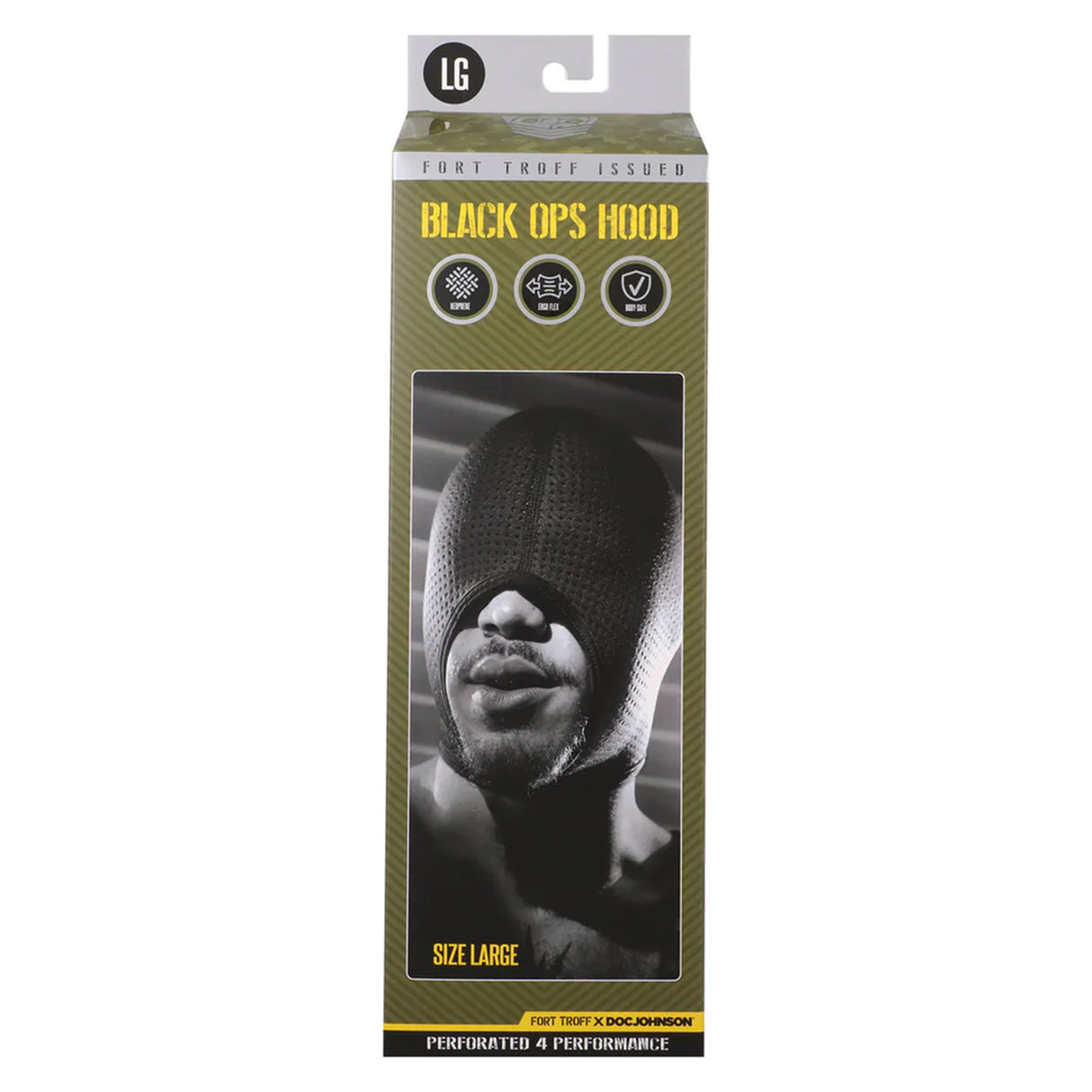 Fort Troff Black Ops Hood Large