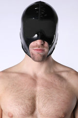 Cellblock 13 Black Chrome Mesh Eye Hood Black