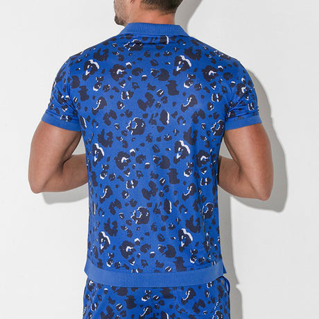 Code 22  Vivid Polo Shirt Blue
