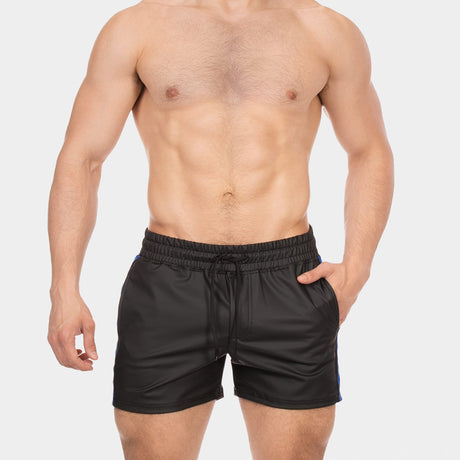 Barcode Berlin Fetish Short Zulu Black Blue