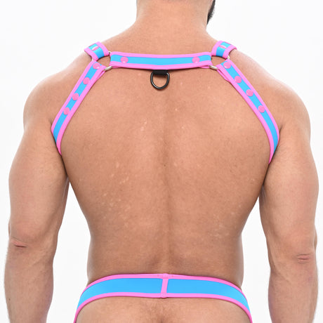 Spartas Army Neo Crossbow Harness Blue Pink