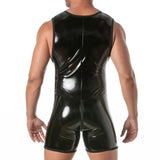 TOF Paris Vinyl Full Zipped Body Black