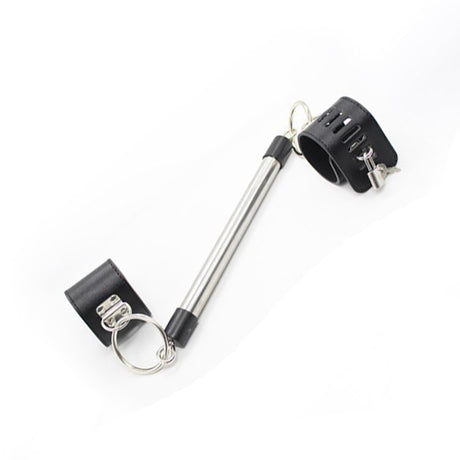 BASIXXX Bondage Spreader Bar with Locking Wrist Restraints