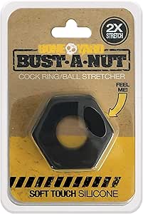 Boneyard Bust A Nut Cock Ring Black - FETCH