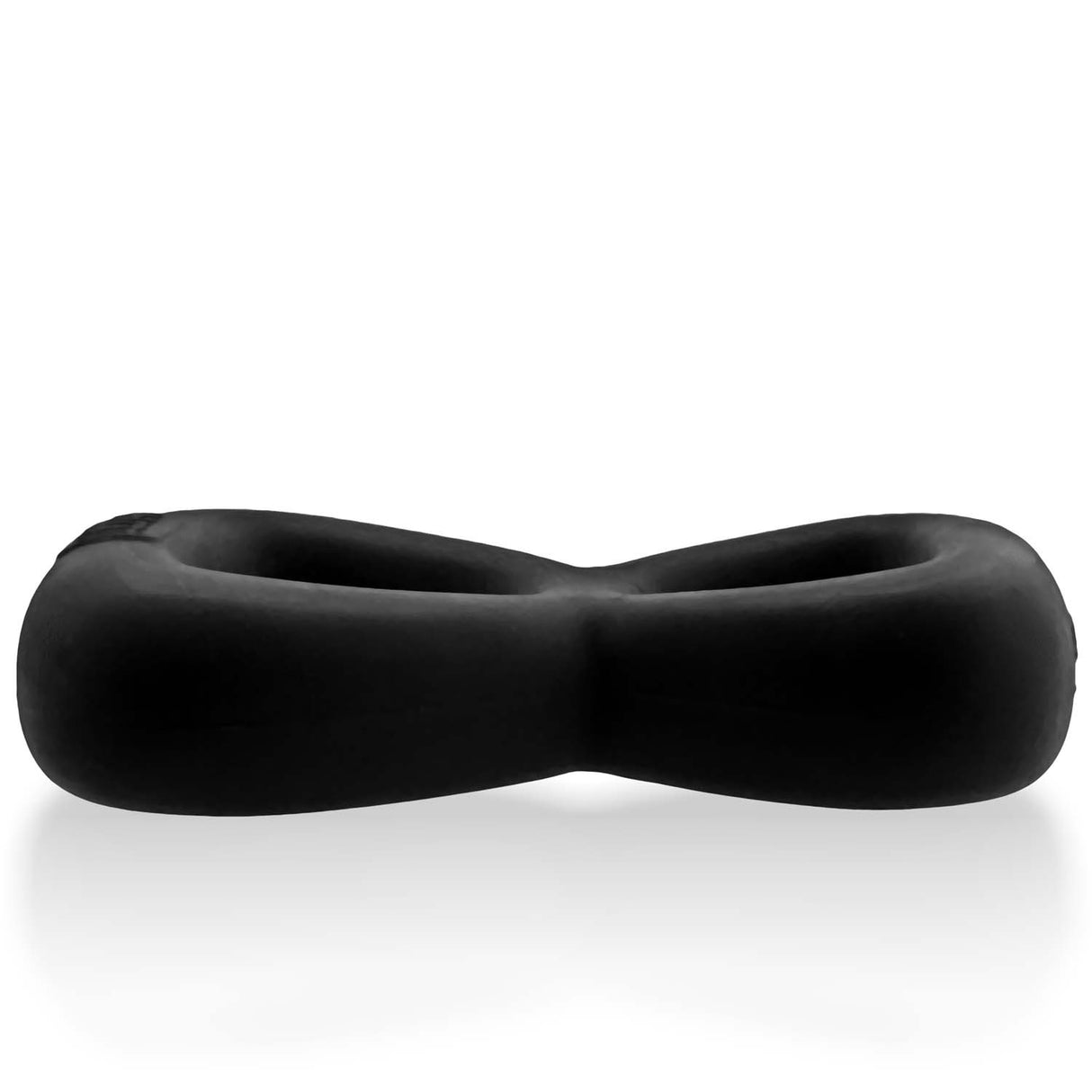 Hunkyjunk Boomerang Cockring Nut Tugger Black Fog