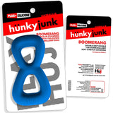 Hunkyjunk Boomerang Cockring Nut Tugger Teal Fizz