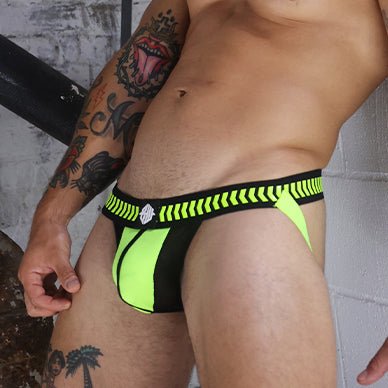 Breedwell Daycrawler Jockstrap Neon Yellow - FETCH