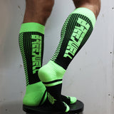 Breedwell Eternity Socks Neon Green