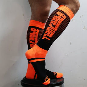 Breedwell Eternity Socks Neon Orange