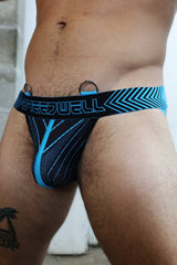 Breedwell Futura Jockstrap Aqua - FETCH