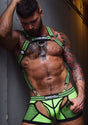 Breedwell Hybred Body Harness Neon Green