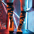 Breedwell Neo Camo Socks Neon Orange