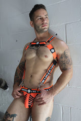 Breedwell Snax Body Harness Neon Orange