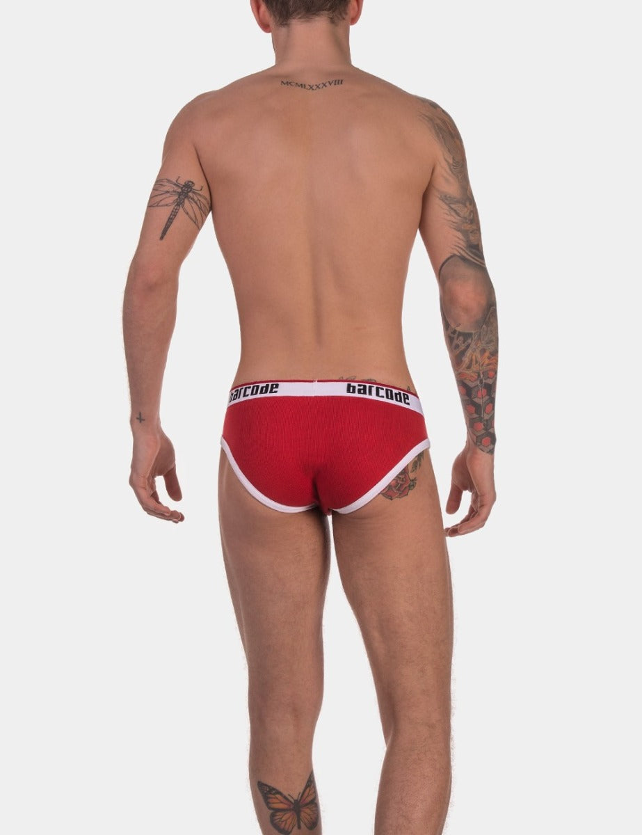 Barcode Berlin Brief Kai Red White