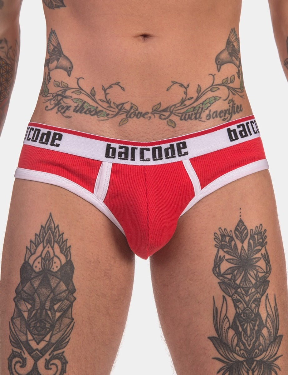 Barcode Berlin Brief Kai Red White