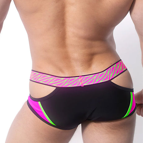 AssTricks Prismatica Brief Black Neon