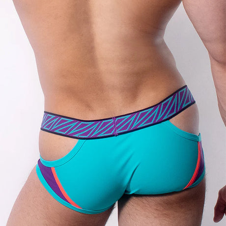 AssTricks Prismatica Brief Teal Purple Orange