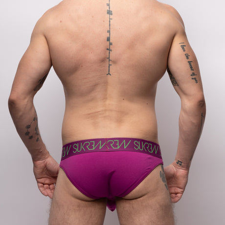 SUKREW Wicked Classic Brief Deep Purple