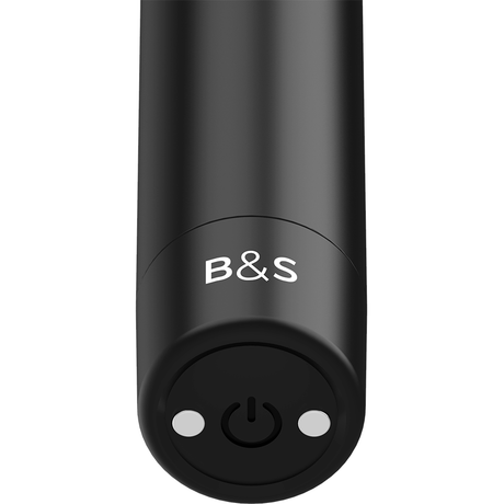 Black & Silver Kernex 2 Vibrating Bullet Black