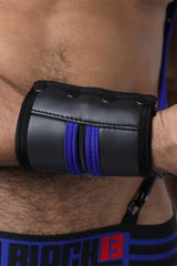 Cellblock 13 Buckle Up Wrist Cuff Wallet Blue