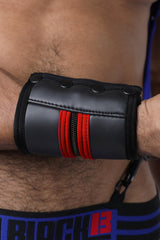 Cellblock 13 Buckle Up Wrist Cuff Wallet Red