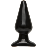 Doc Johnson Classic Butt Plug Smooth Black Large