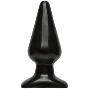 Doc Johnson Classic Butt Plug Smooth Black Large