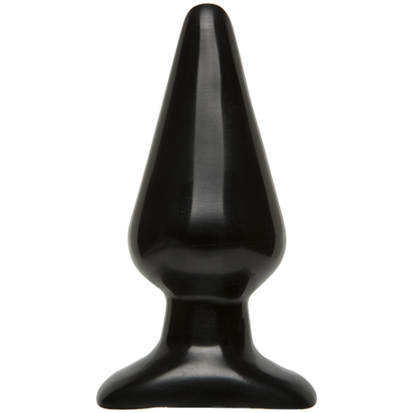Doc Johnson Classic Butt Plug Smooth Black Large