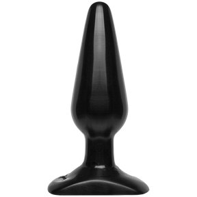 Doc Johnson Classic Butt Plug Smooth Black Medium