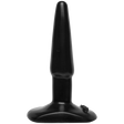 Doc Johnson Classic Butt Plug Smooth Black Small