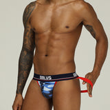 Orlus Denver Jockstrap Camo Blue
