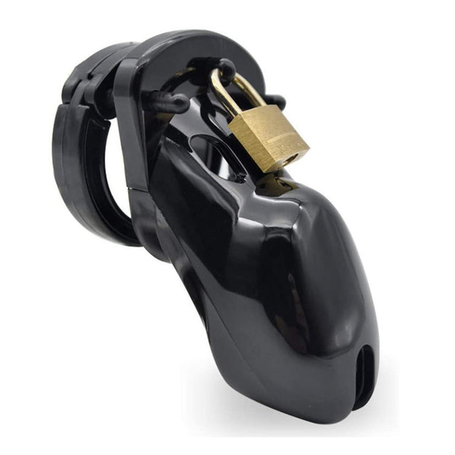 LOCK4D Elite Chastity Cock Cage Black