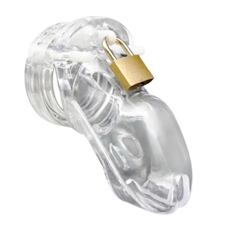 LOCK4D Elite Chastity Cock Cage Transparent