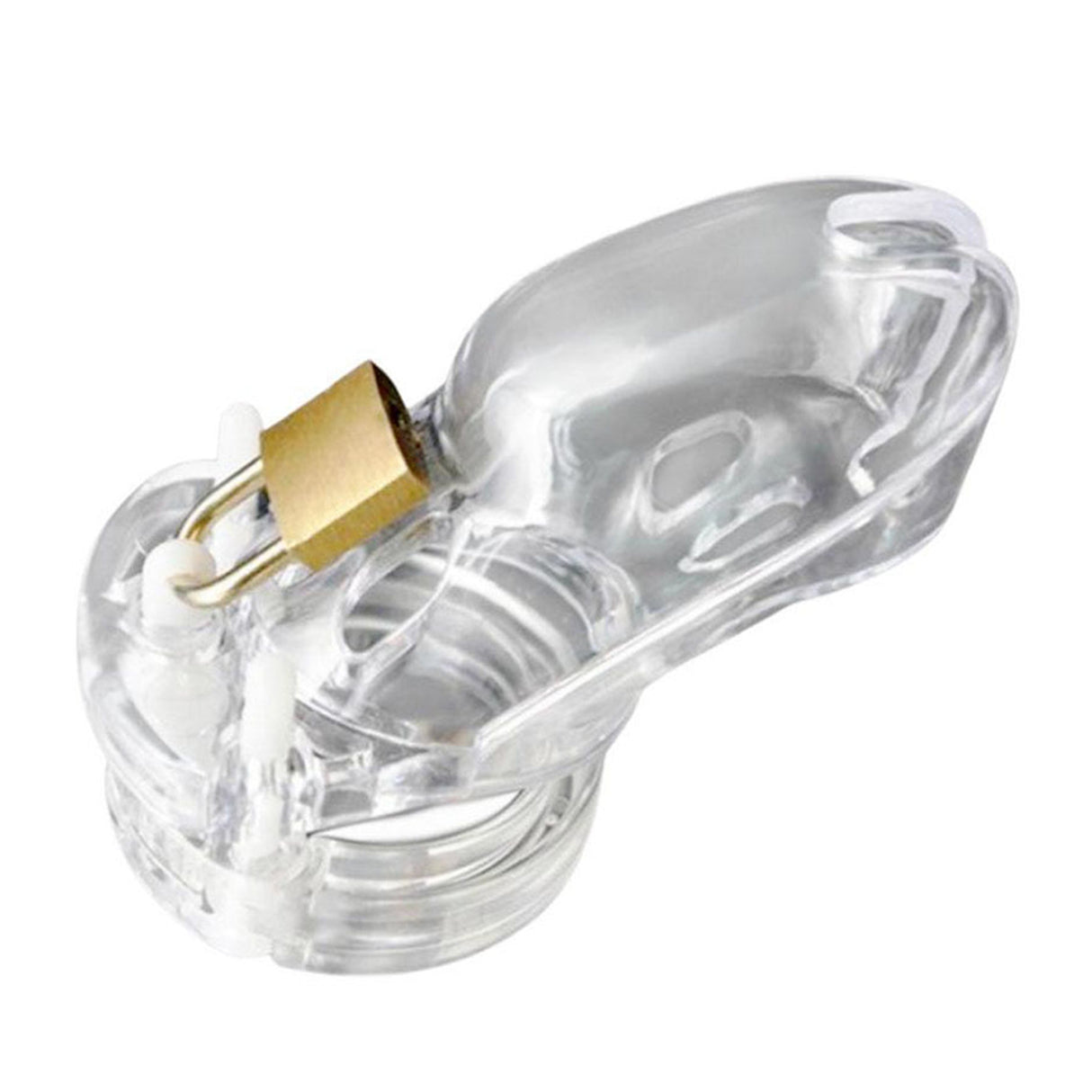 LOCK4D Elite Chastity Cock Cage Transparent