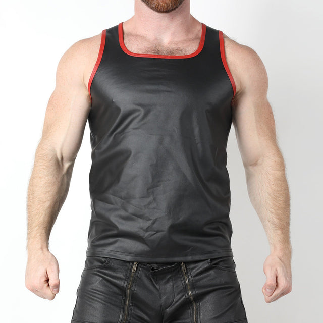 Cellblock 13 Anti Chrome Tank Top Red